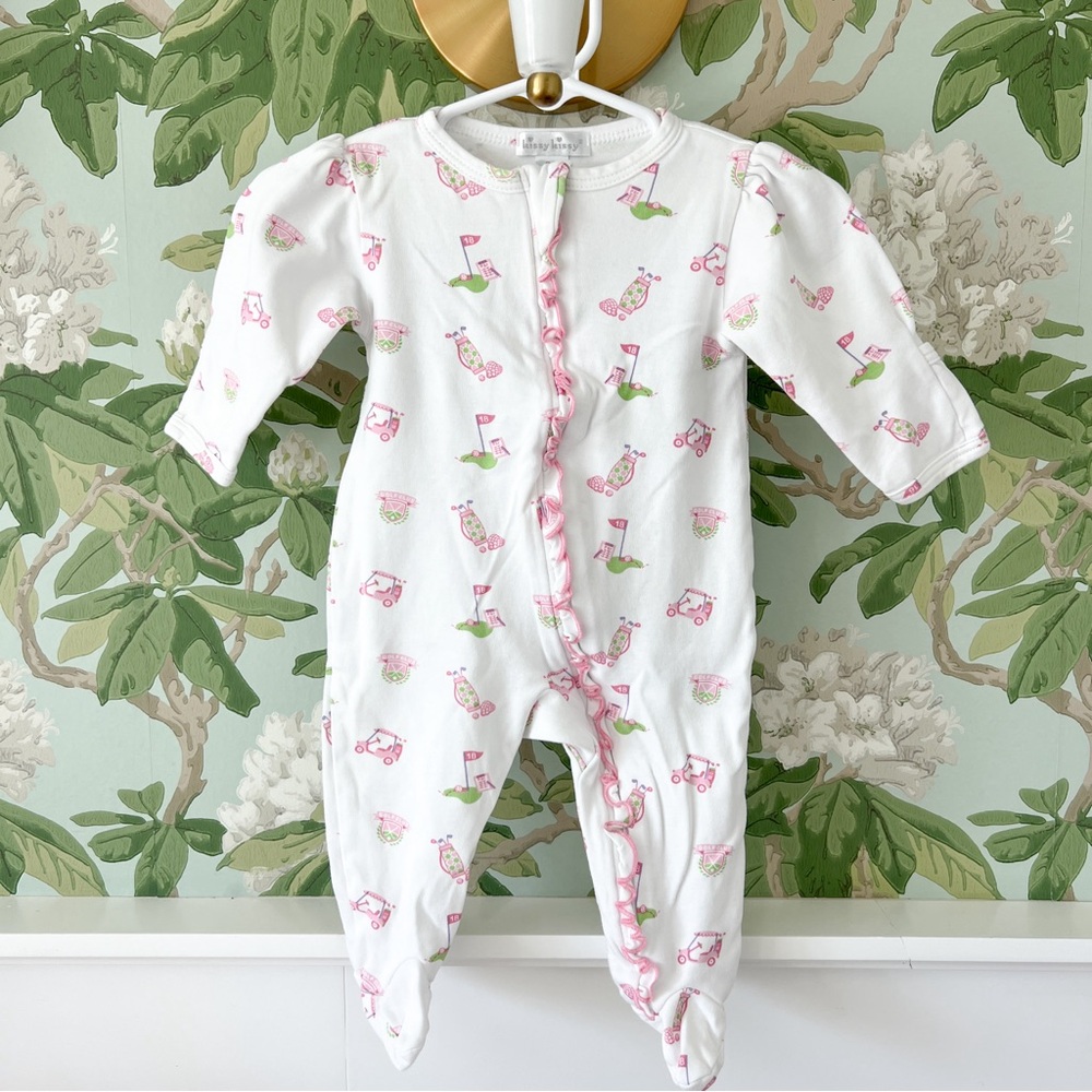 Kissy Kissy Golf Club Pink Footie
